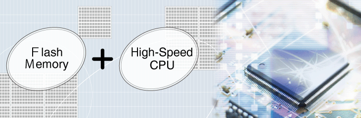 Flash Memory  High-Speed CPU